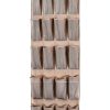 Amazon Basics Mesh Shoe Organizer Portable Grey-0