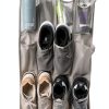 Amazon Basics Mesh Shoe Organizer Portable Grey-4