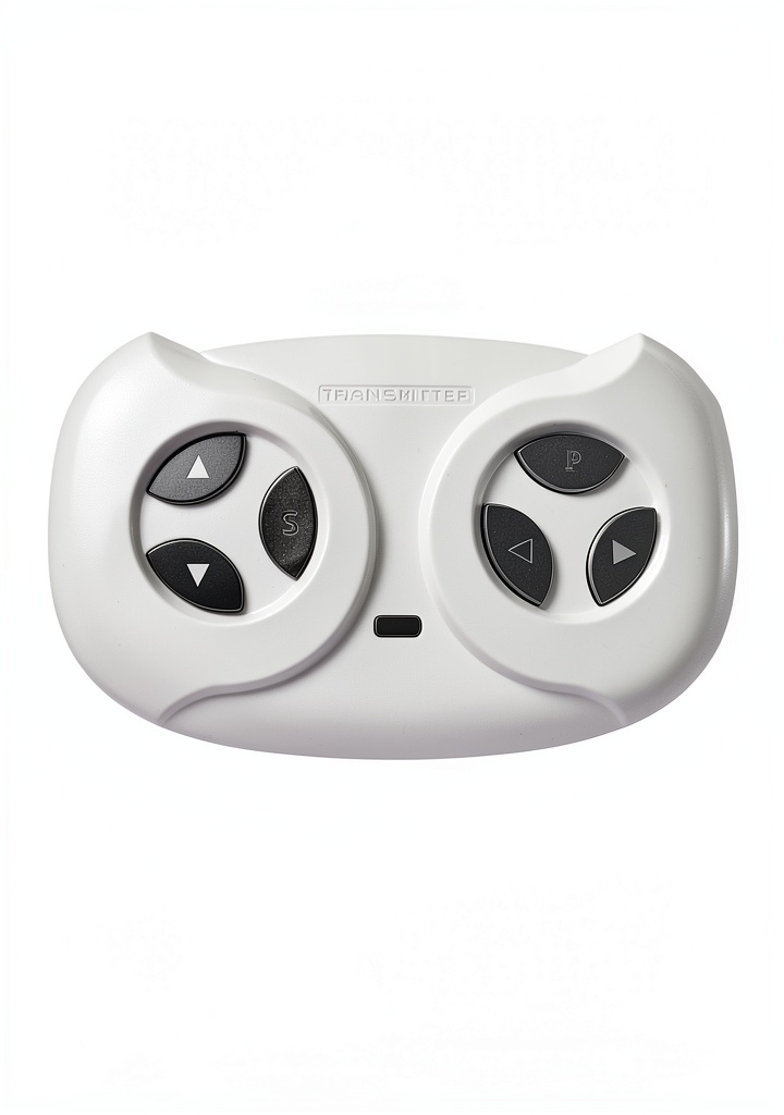POLYNX remote control paired with a kids electric car