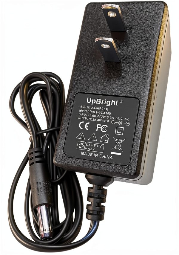 UpBright 24V Motorcycle Power Supply Adapter Replacement-0