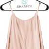 Sharpty Plastic Hangers Lightweight Triangular-2