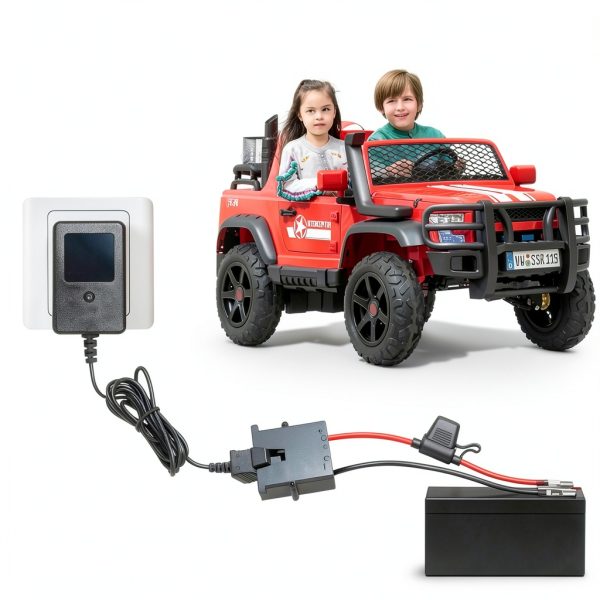 RVBOATPAT Wire Harness Connector 12V Kids Ride-On Toy-5