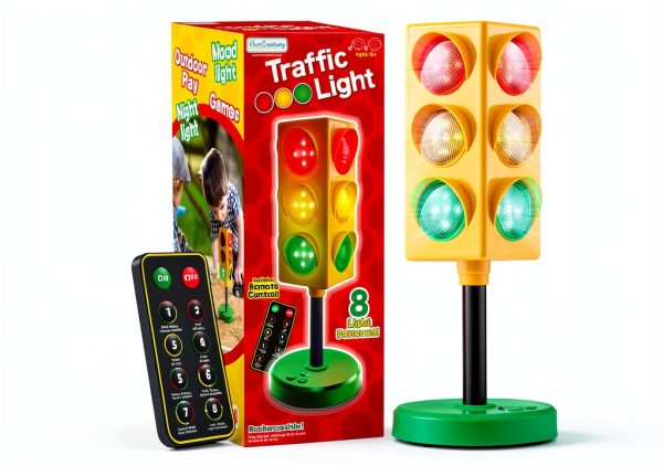 ArtCreativity Traffic Light Classroom Decor Rechargeable-0