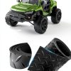 UTKFHT Rubber Tire Upgrade Kit Electric Ride On Car Wheels-1