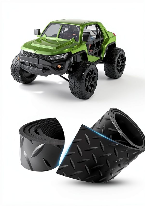 UTKFHT Rubber Tire Upgrade Kit Electric Ride On Car Wheels-1