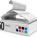 Utopia Home Plastic Hangers Durable Space Saving Closet-0