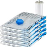 Amazon Basics Vacuum Storage Bags Durable Reusable Hand Pump-0