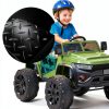 UTKFHT Rubber Tire Upgrade Kit Electric Ride On Car Wheels-2