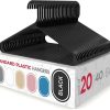 Sharpty Plastic Hangers Lightweight Triangular-0