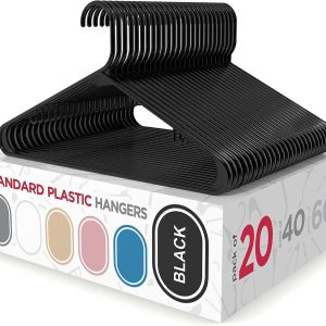 Sharpty Plastic Hangers Lightweight Triangular-0