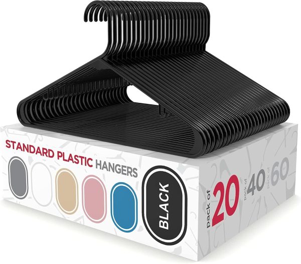 Sharpty Plastic Hangers Lightweight Triangular-0