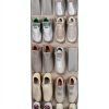 Amazon Basics Mesh Shoe Organizer Portable Grey-2