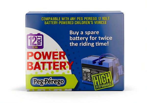 Peg Perego Ride-On 12V Battery Replacement Kids-3