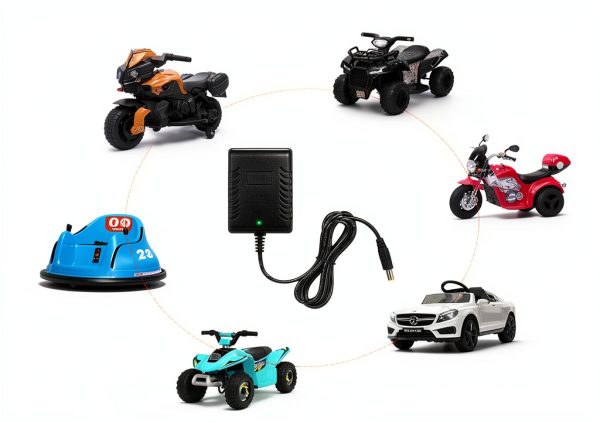 Kids Ride On Car Battery Charger venshun 6V Charger-5