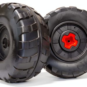 Peg Perego Rear Wheels Replacement 16in Black-0