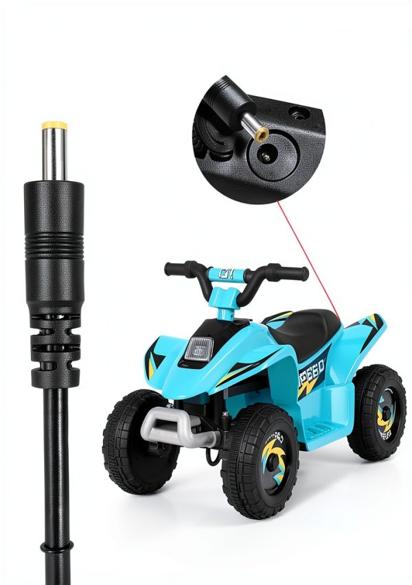 Kids Ride On Car Battery Charger venshun 6V Charger-3