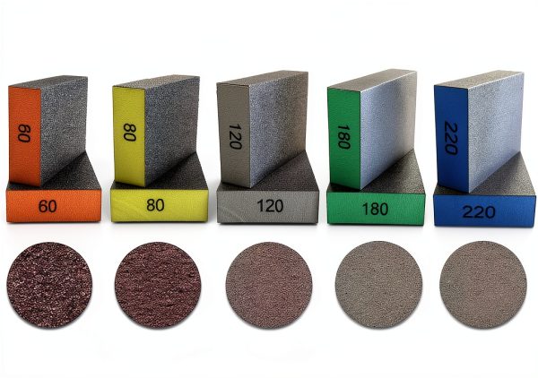 Sanding Sponge Pack WokHok – Grit (60/80/120/180/220) Reusable Block-2