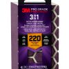 3M DCDA220-PGP-1T Pro Grade Precision 3-in-1 Angled Faster Sanding Sponge, 220-Grit Extra-Fine, 2.5" x 4.5" x 1"-0