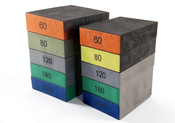 Sanding Sponge Pack WokHok – Grit (60/80/120/180/220) Reusable Block-0